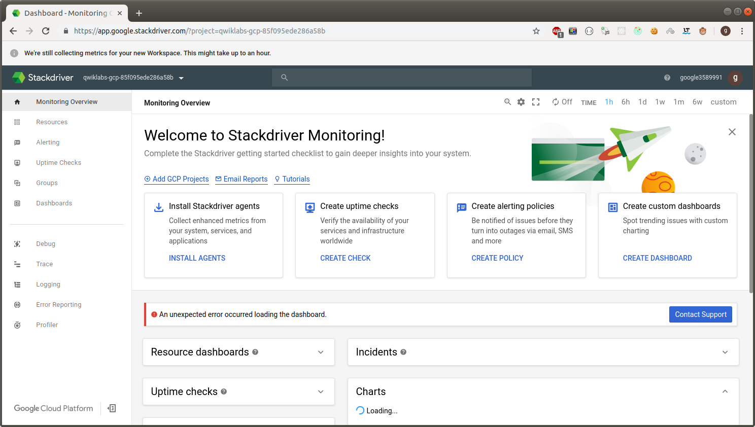 Monitoring with Stackdriver on Kubernetes Engine
