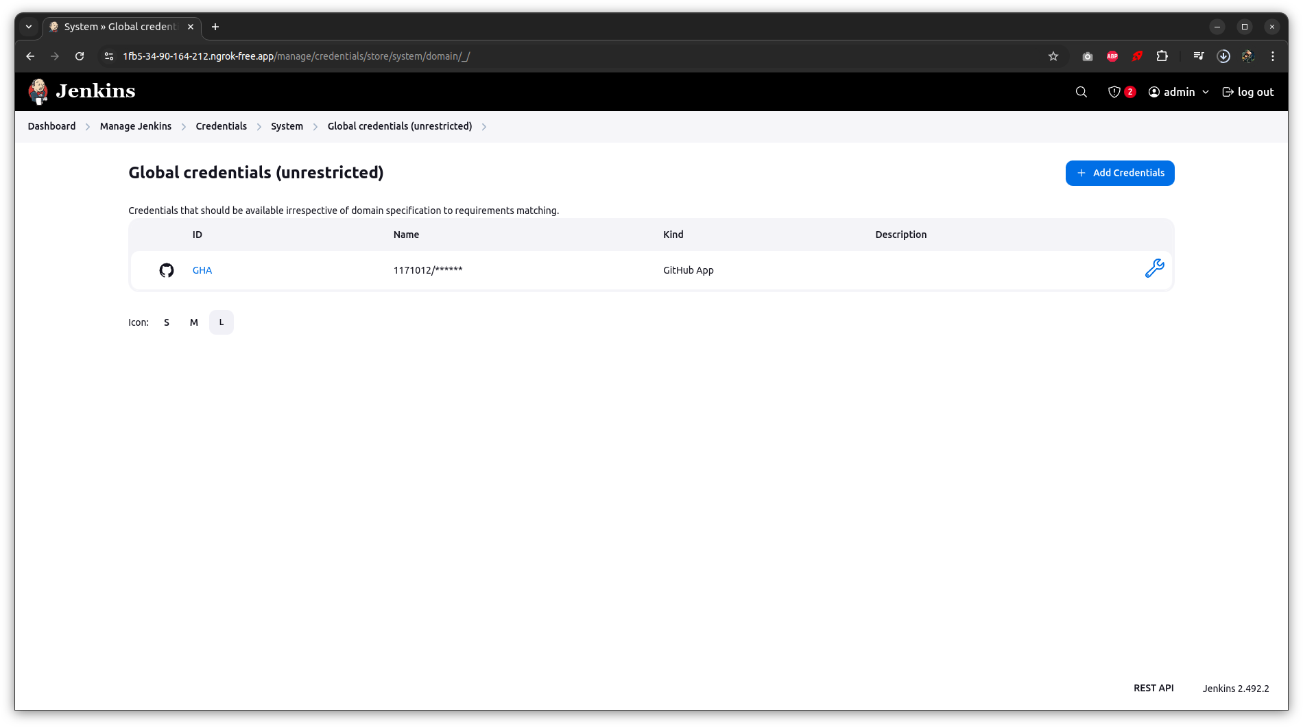 Jenkins Credentials